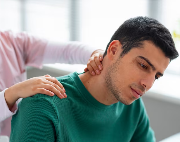 Tratamento natural para dor muscular e bem-estar físico.